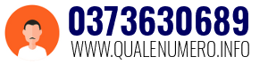 Numero di telefono 0373630689 0373630689