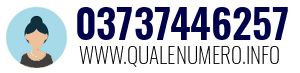 Numero di telefono 03737446257 03737446257