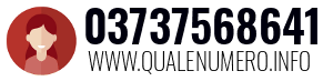 Numero di telefono 03737568641 03737568641