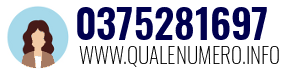 Numero di telefono 0375281697 0375281697