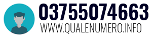 Numero di telefono 03755074663 03755074663