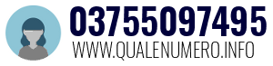Numero di telefono 03755097495 03755097495