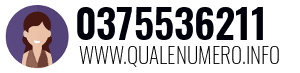 Numero di telefono 0375536211 0375536211