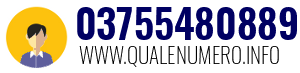 Numero di telefono 03755480889 03755480889