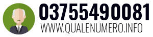Numero di telefono 03755490081 03755490081