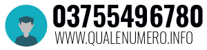 Numero di telefono 03755496780 03755496780