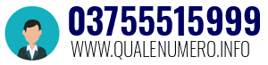 Numero di telefono 03755515999 03755515999