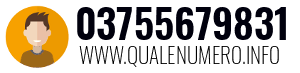 Numero di telefono 03755679831 03755679831