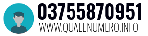 Numero di telefono 03755870951 03755870951