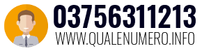 Numero di telefono 03756311213 03756311213