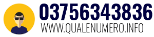 Numero di telefono 03756343836 03756343836