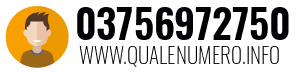 Numero di telefono 03756972750 03756972750