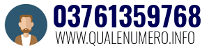 Numero di telefono 03761359768 03761359768