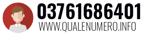 Numero di telefono 03761686401 03761686401