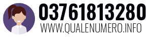 Numero di telefono 03761813280 03761813280