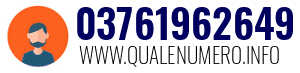 Numero di telefono 03761962649 03761962649