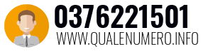 Numero di telefono 0376221501 0376221501