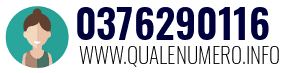 Numero di telefono 0376290116 0376290116