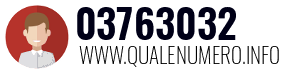 Numero di telefono 03763032 03763032