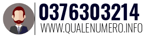 Numero di telefono 0376303214 0376303214