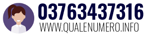 Numero di telefono 03763437316 03763437316