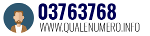 Numero di telefono 03763768 03763768