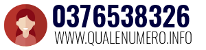 Numero di telefono 0376538326 0376538326