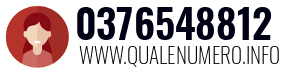 Numero di telefono 0376548812 0376548812