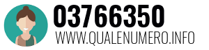 Numero di telefono 03766350 03766350