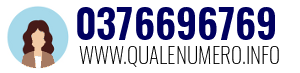 Numero di telefono 0376696769 0376696769