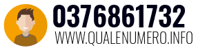 Numero di telefono 0376861732 0376861732