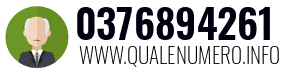 Numero di telefono 0376894261 0376894261