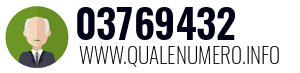 Numero di telefono 03769432 03769432