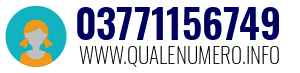 Numero di telefono 03771156749 03771156749