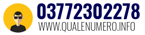 Numero di telefono 03772302278 03772302278
