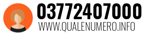 Numero di telefono 03772407000 03772407000