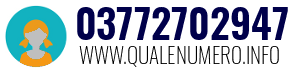Numero di telefono 03772702947 03772702947
