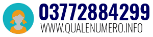 Numero di telefono 03772884299 03772884299