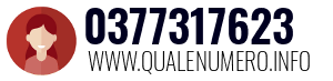 Numero di telefono 0377317623 0377317623