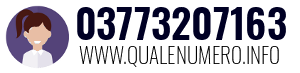 Numero di telefono 03773207163 03773207163