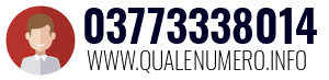 Numero di telefono 03773338014 03773338014