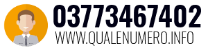 Numero di telefono 03773467402 03773467402