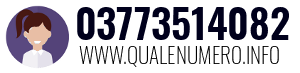 Numero di telefono 03773514082 03773514082