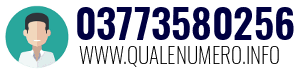 Numero di telefono 03773580256 03773580256