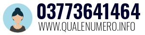 Numero di telefono 03773641464 03773641464