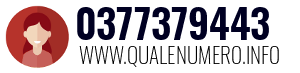 Numero di telefono 0377379443 0377379443