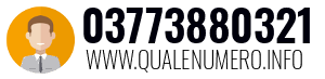 Numero di telefono 03773880321 03773880321