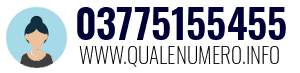 Numero di telefono 03775155455 03775155455