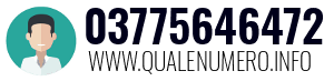 Numero di telefono 03775646472 03775646472