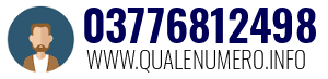 Numero di telefono 03776812498 03776812498